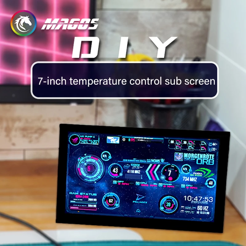 Computer Case Dynamic Display,host 