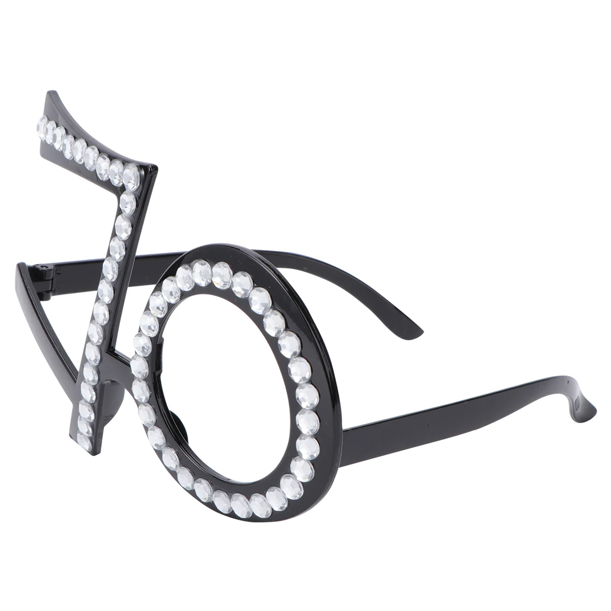 

Glasses Birthday Party Sunglasses Rhinestone for Women Decorative Crystal Frame