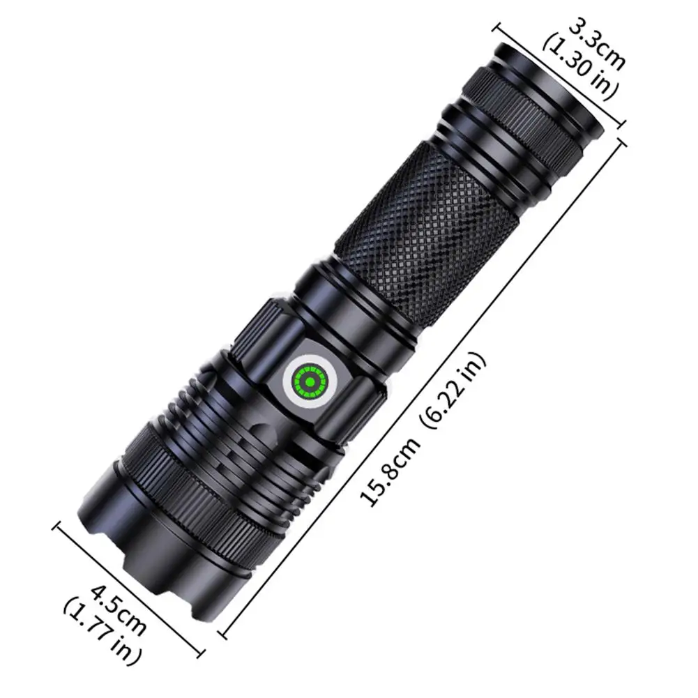 Ainiv Rechargeable LED Flashlight and Camping Lantern Combo, High Lumens 4  Modes Tactical Flashlight, Small LED Flashlight Zoomable, Handy Light with  Lamp Shade for Camping, Outdoors 