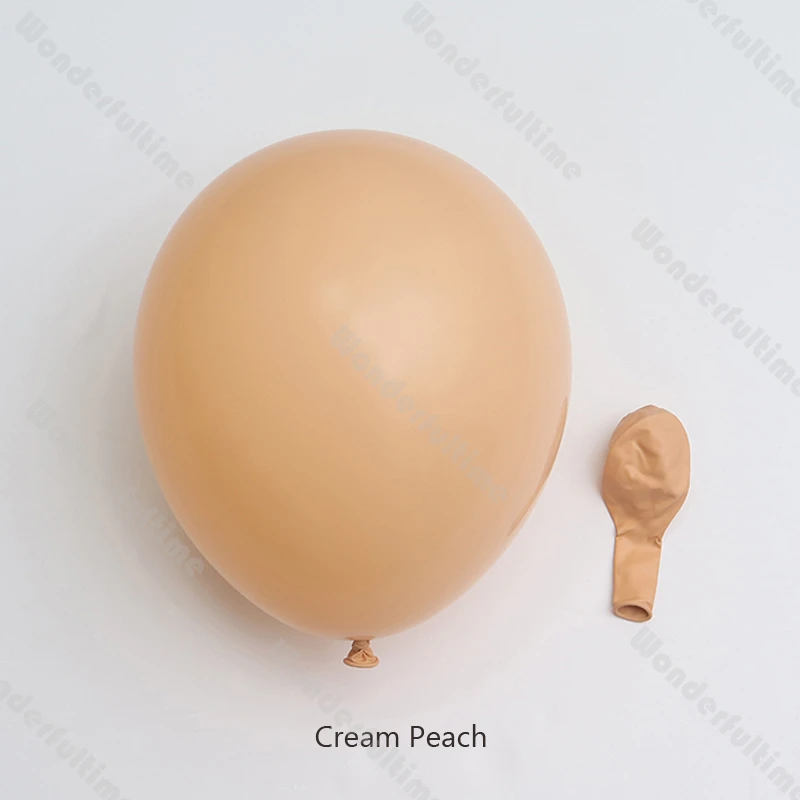 Cream peach