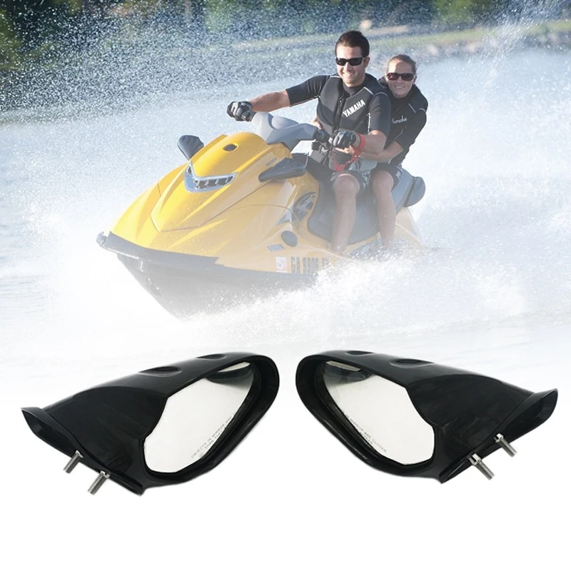 Motorboat Rearview Side Mirror for Yamaha WaveRunner Sport Deluxe Cruiser VX VXR VXS V1 1100 1800 1050 2010 -