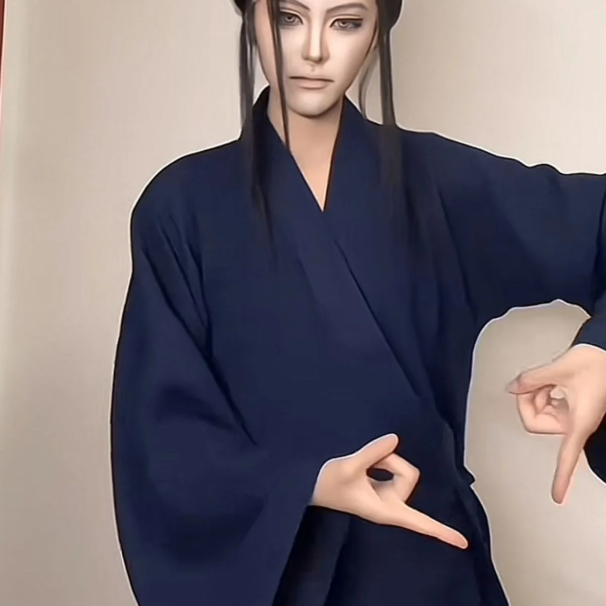 Wudang King Taoist Robe The Outcast Milk Silk Men Women Chinese Style Lay Buddhist Wide Sleeves Short Robe Cosplay Costume