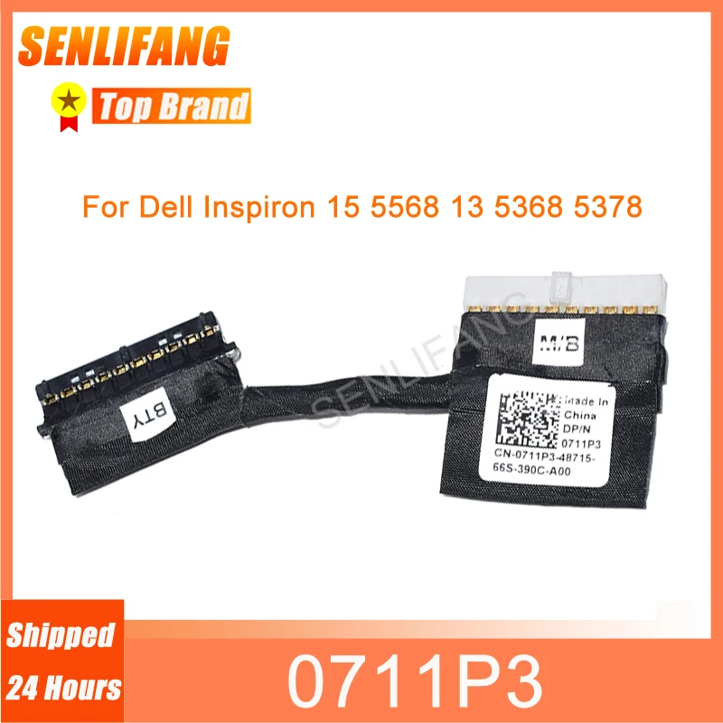 711 P3 0711 P3 Cn-0711P3 Per Dell Inspiron 15 5568 13 5368 5378 Cavo Connettore Batteria