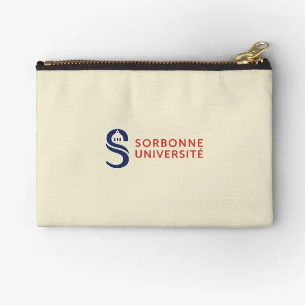 

The Sorbonne University Zipper Pouches Panties Men Packaging Storage Cosmetic Key Bag Pocket Coin Socks Wallet Pure Small Money