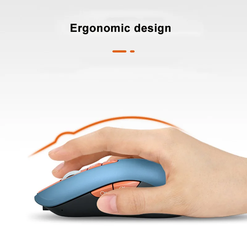 Mouse Bluetooth Recarregável Modo sem Fio Duplo Controle de Voz ai para Computador de Escritório Tradução de Voz Inteligente 5.0 - Imagem 2