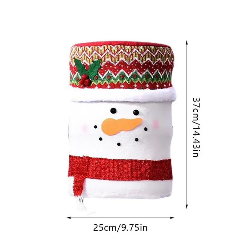 Water Dispenser Cover Christmas Drinking Barrel Dust Protector Stretchy Water Bucket Dust Defense Reusable Dispenser