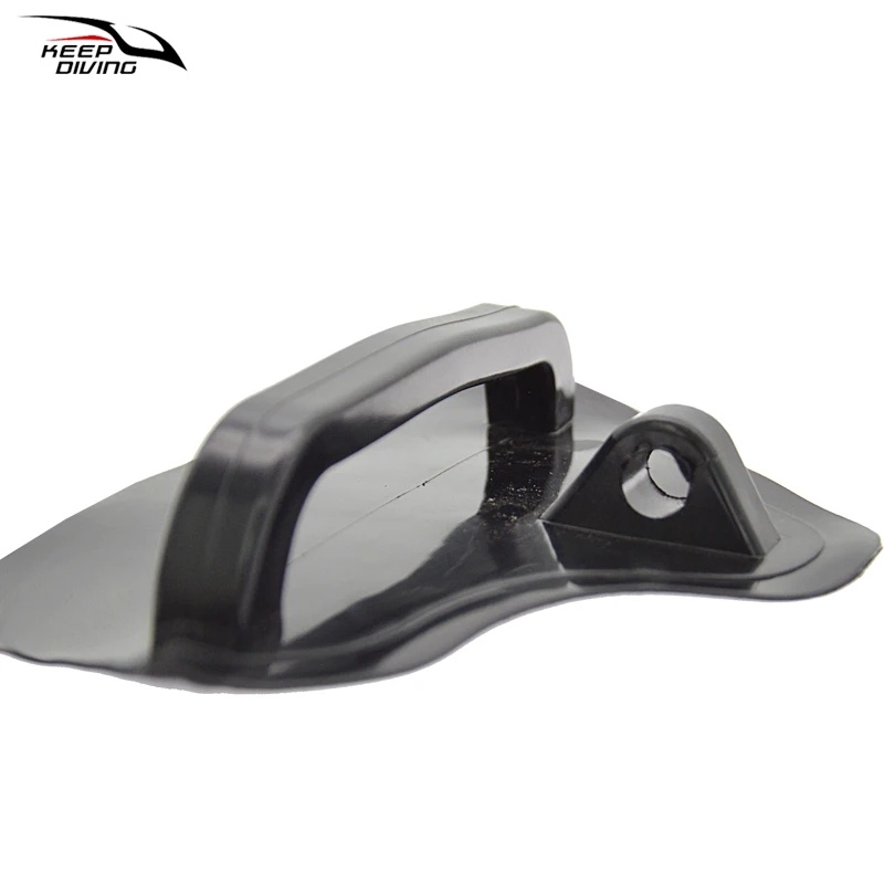 X AUTOHAUX Maniglia Trasporto Kayak 2 Pezzi - Gomma E Nylon - Base A 1 Foro - Universale Per Canoa E Barca - 3