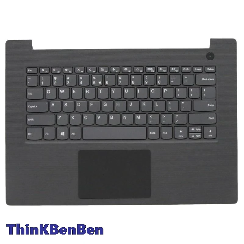 

Американская английская железная серая клавиатура, верхний корпус, подставка для рук, корпус для Lenovo V130 14 14IKB 14IGM 5CB0R34918