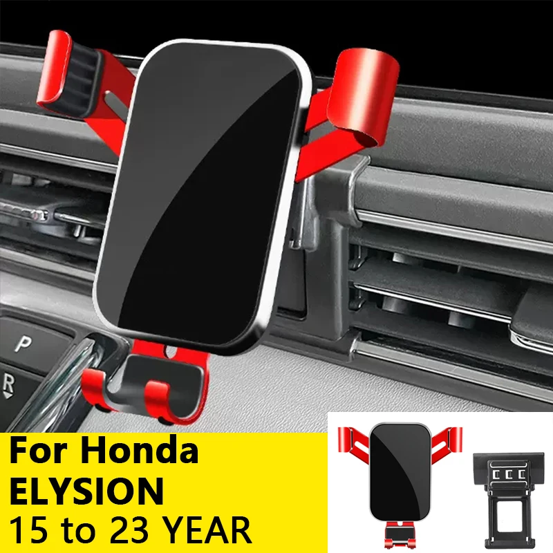 

For Car Cell Phone Holder Air Vent Mount GPS Gravity Navigation Accessories for Honda ELYSION 2016 to 2022 YEAR