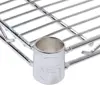 24" Deep x 48" Wide x 54" High 4 Tier Chrome Wire Shelving Kit | NSF Commercial Storage Rack Unit 3