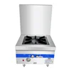 Commercial Gas Stove Single Cooker Stainless Steel Low Soup Furnace Canteen Kitchen Cooker High Flame With Fan 120w Gas Stove 1