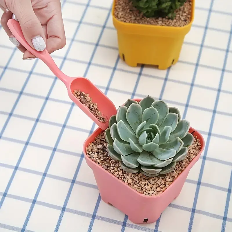 4Pcs Garden Planter Kit Sowing Succulents Transplant Seedlings Planted Tool Garden Planter Sowing Shovel 3