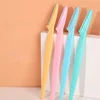 3pcs Eyebrow Trimmer Blade Shaver Portable Face Razor Eye Brow Epilation Hair Removal Cutters Safety Razor Woman Makeup 2