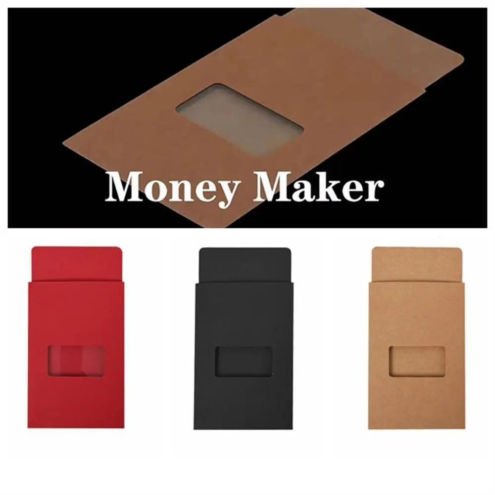 

Magic Props Money-Maker Magic Gimmick Props Instant Envelope Magic Tricks Close Up Mentalism Magician Kit Envelope Kids Adults