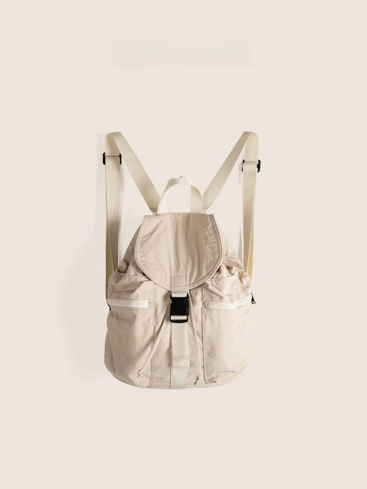 Dotlyn Casual Large Capaci Flip Cover Bapa Lightweight Simple Travel Multifunctional Women's Bapa Leisure College S...