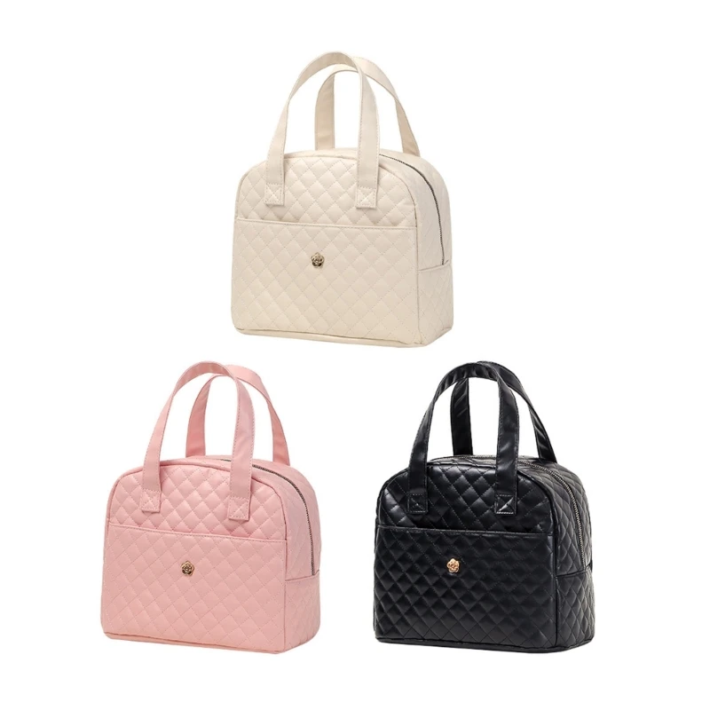 

Bento Bag Insulated Lunch Box for Adult Teen Work Office Travel Hiking Tote Handbag Food Bag Coolers Bag Portable
