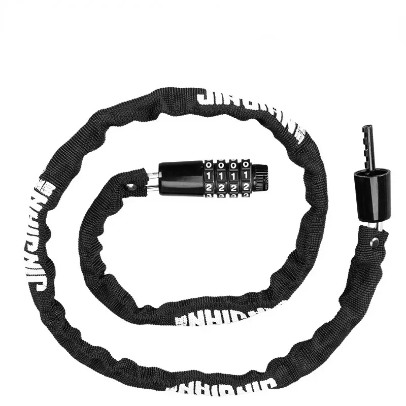 Lucchetto Per Bici Password Portachiavi Serratura Mtb Accessori Per Bici Da Strada Sicurezza Antifurto Portatile Per Moto Smart Bike