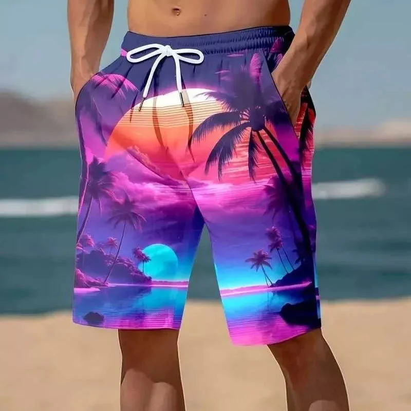 Palm Tree Graphic Swim Trunks Men Summer Party Holiday Beach Shorts Kids 3d Printed Hawaiian Tropical Quick Dry Swimming Shorts 9 S78b2c6f9fd9046f18ab53a2b08051f4fu