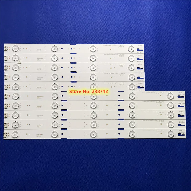 

5set=50PCS LED Strip Lamp for Sam sung 43"TV 2015ARC430_3228_L05_REV1.0_150716 LM41-00174A LM41-00173A 43VLE5521BG 43VLE5523WG