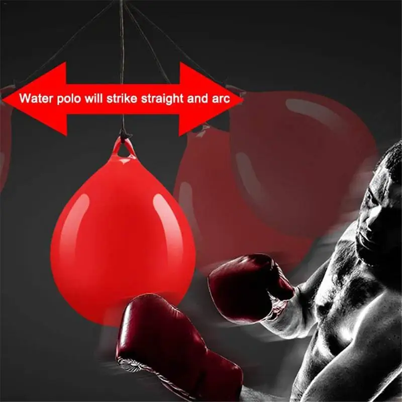 Water Sandbag Punching Bags Speed Ball Aqua Boxing Pear Boxing Balls Water Heavy Bag W/ Injector Hook Sling Hanging boxing punching bag