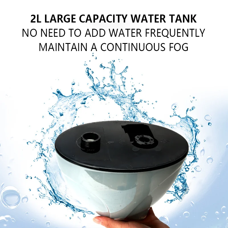 2L Reptile Humidifier Mist Rainforest Fogger Lizard Turtle Terrarium Automatic Humidifier Intelligent Spray System Kit