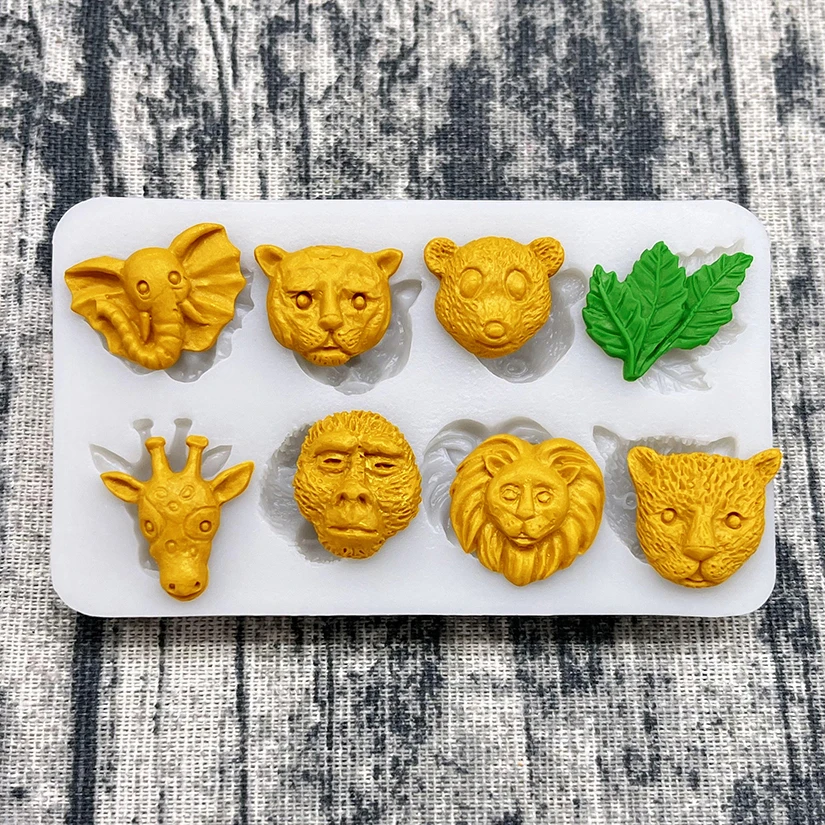 Stampo in silicone a forma di gufo, per decorazioni per torte e cioccolatini, realizzato a mano, facile da pulire