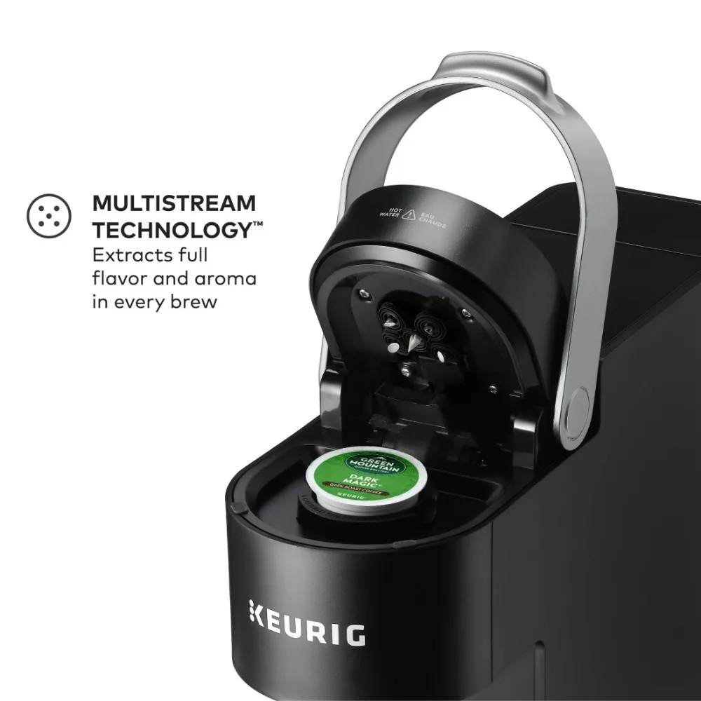 Black Single Serve K Cup Pod Coffee Maker 3