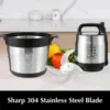 LAC 6 Liters Multifunctional Automatic Meat Grinder Household Large-capacity Electric  Food Stuffing Grinder With Safety Lock 3