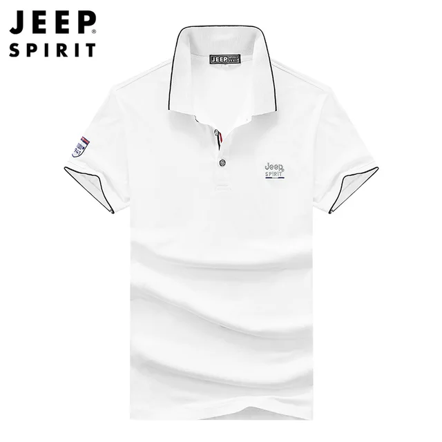 도시의 영혼을 위한 세련되고 편안한 JEEP SPIRIT 폴로 셔츠