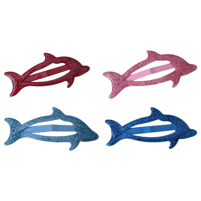 

Заколка для волос 2000-х годов, зажим для девочек, головной убор, Дельфин, женские украшения ручной работы, красочная заколка