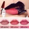 3 Colors Lip Stain Color Peel-Off Stick Set Long-lasting Waterproof Pink Liquid Lip Gloss No Fading And Non-stick Cup Lip Gloss 4