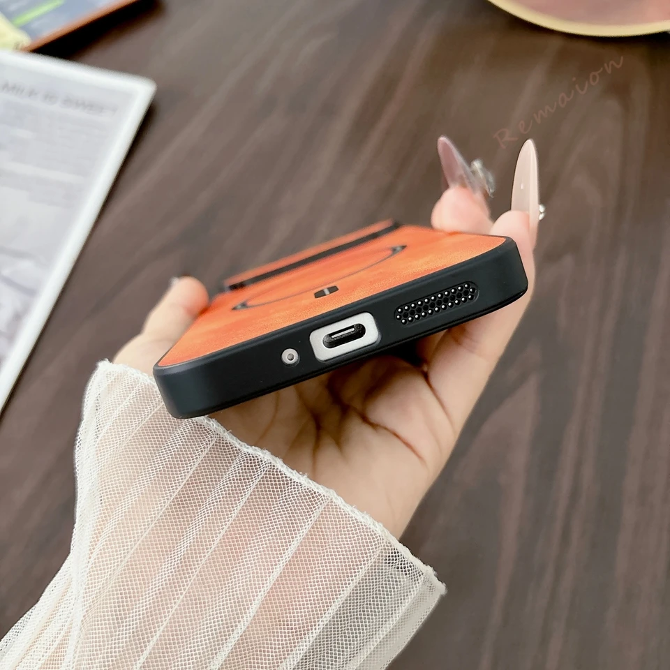 Luxury Magnetic Retro Leather Armor Phone Case - Shockproof Protector Cover