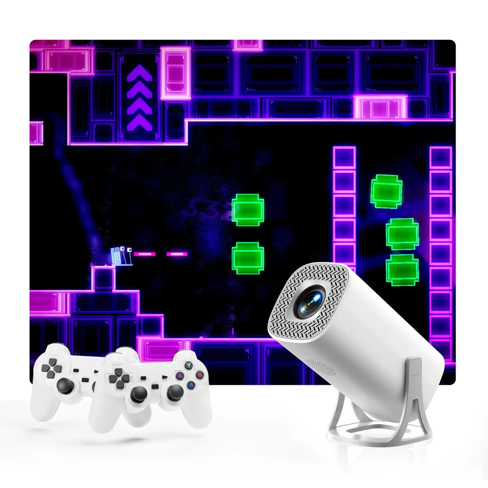 S40MAX Android 11 Gaming Projector 64GB TF Card Wireless