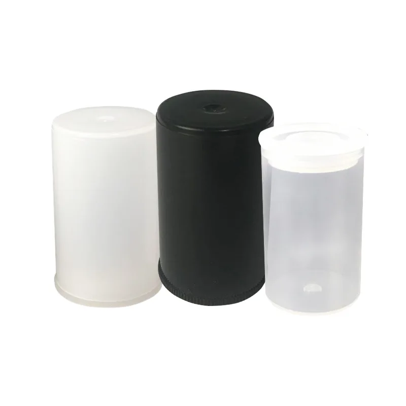 Plastic Empty Film Canister Camera Reel Container Storage Case Can Accessories Art Beads Coin Pill Fishing Bait 10Pcs