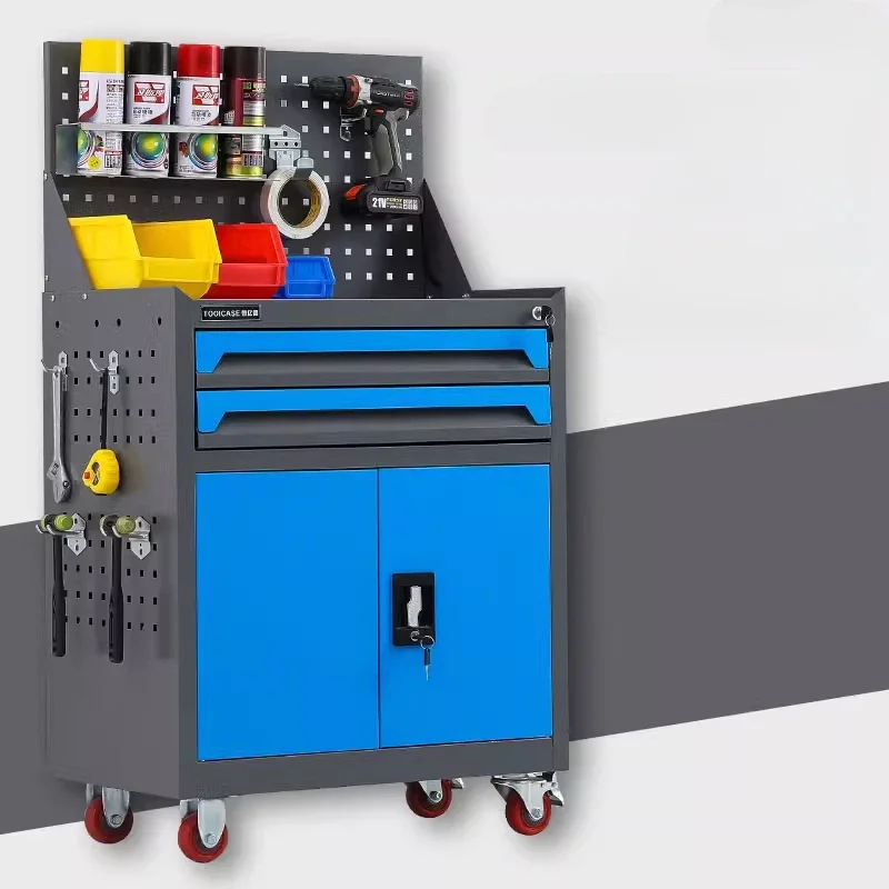 Large Organizer Tool Cabinet Screwdrivers Professional metal drawers wheels complete Tool Cabinet Garage Tool Arrangement 2