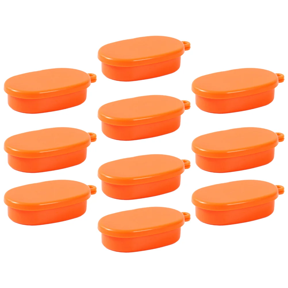 

10pcs Dollhouse Miniature Lunch Box Miniature Meal Box Model Mini Simulated Bentos Box