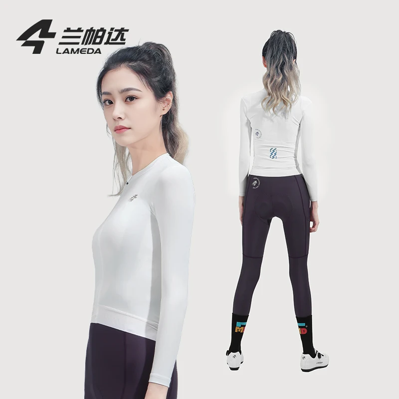 Lameda Cycling Jersey Quick-drying Women Long Sleeves Upf50+ Breathable Road Bike Top Clothing Cycling Clothes For Women