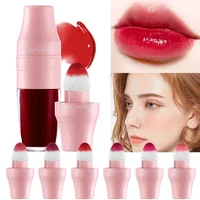 Multi Purpose Liquid Blusher Dye Lip Cheek Liquid Lip Glaze Gloss Waterproof Non-stick Cup Lip Stain Blush Tint Lasting Makeup 1