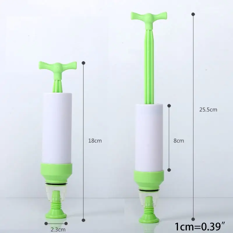 Manual Vacuum Bag Suction Air Pump Food Seal Storage Pouch Compression Pump Tool A0NC