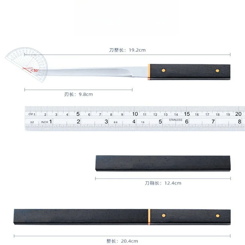 Kitchen Knife M390 Stainless Steel Sharp Fruit Barbecue Meat Steak Pocket Utility kitchen knife,meat cleaver