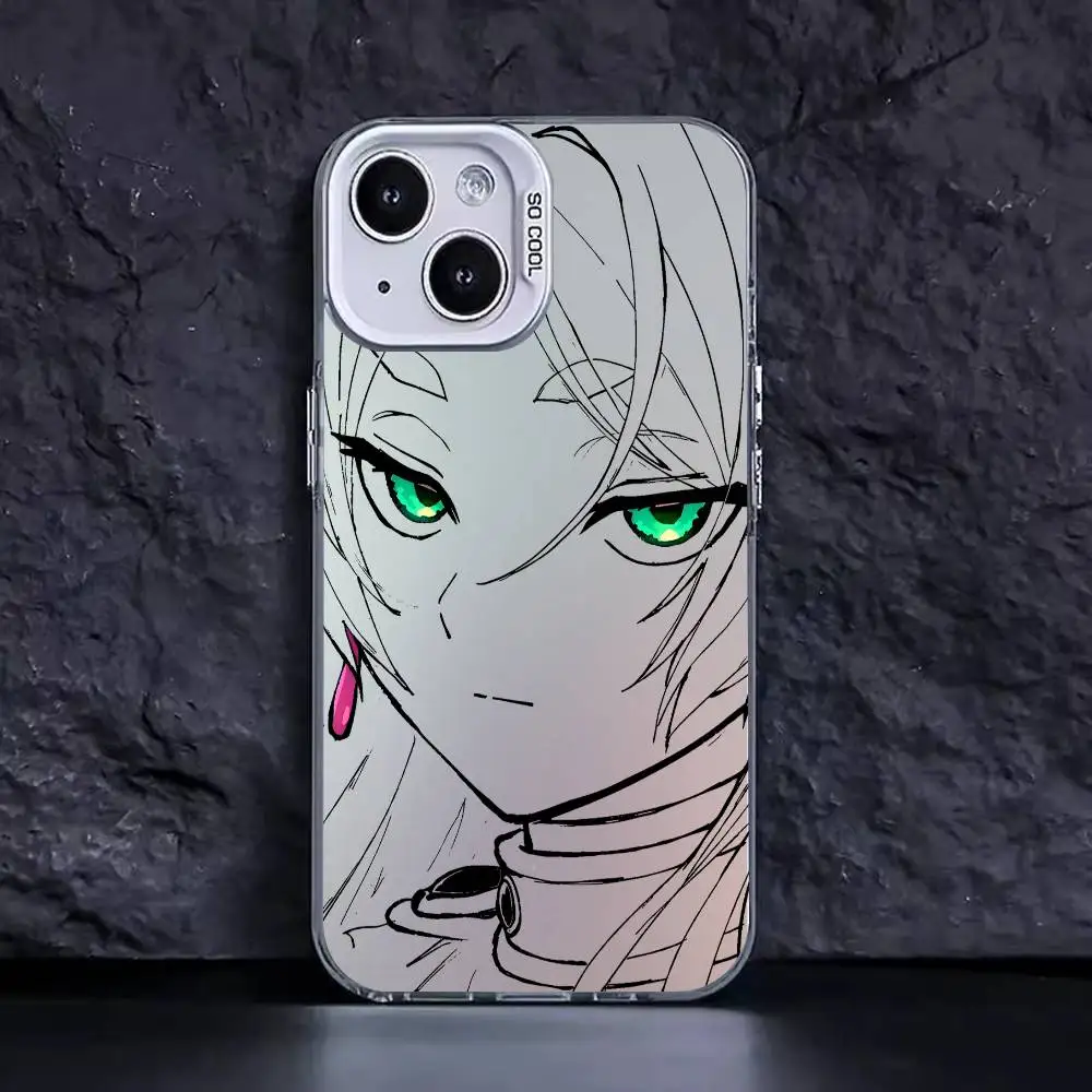 Japan Anime Frieren Matte Shockproof Phone Case - Anti-Fall Cover