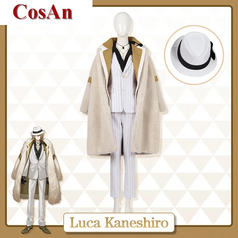 

Костюм для косплея CosAn Anime Vtuber Nijisanji Luxiem Luca Kaneshiro