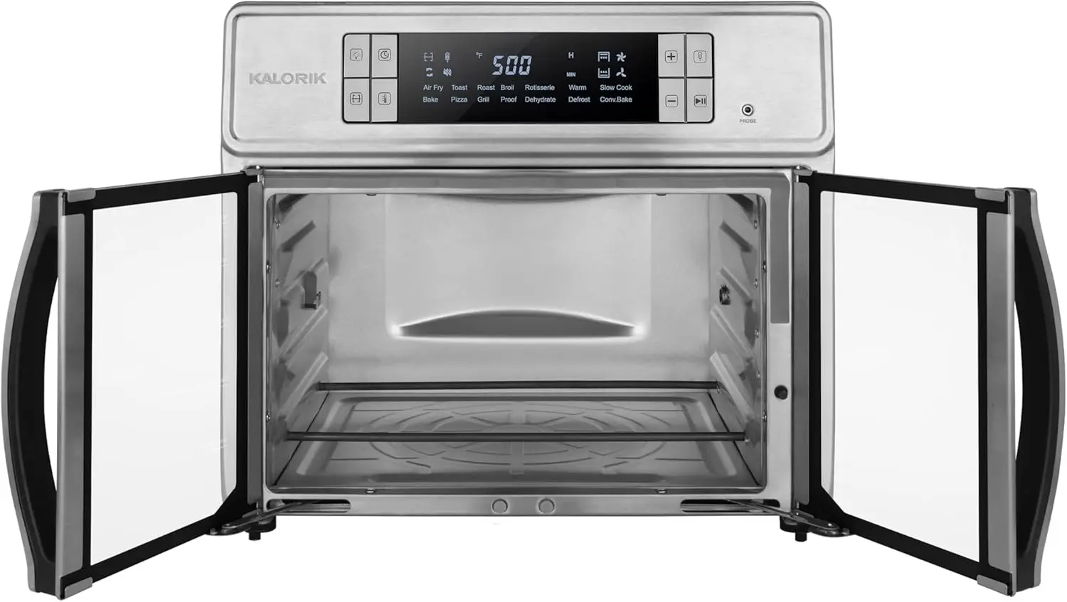 26-Quart Air Fryer Oven w/Digital Controls Easy-View Door and 14 Cooking Presets, 1700-Watts, Stainless Steel