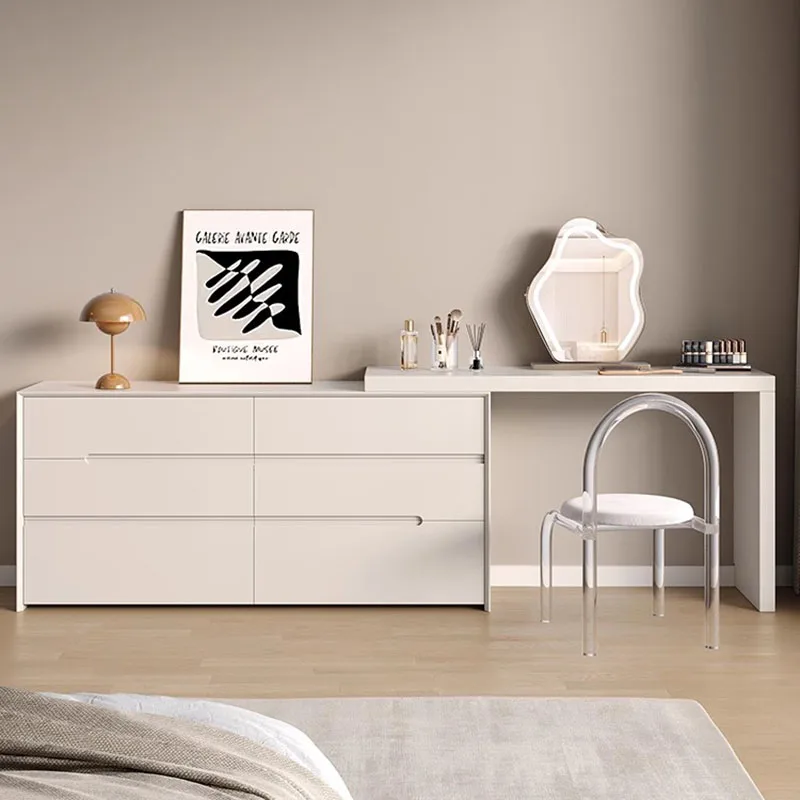 

Drawer Shelf Dressing Table Mirror Apartment Luxury Comfortable Vanity Table Jeweler Simple Meuble De Chambre Home Furniture