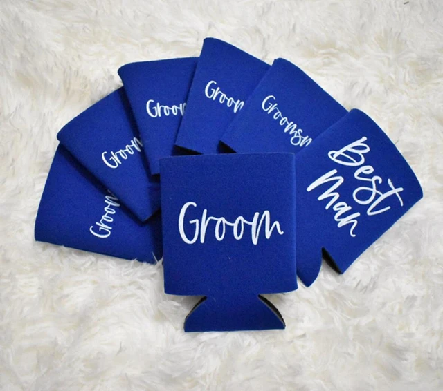 Groomsman/Best Man/Married Man Koozies – Vinyl Designs Store