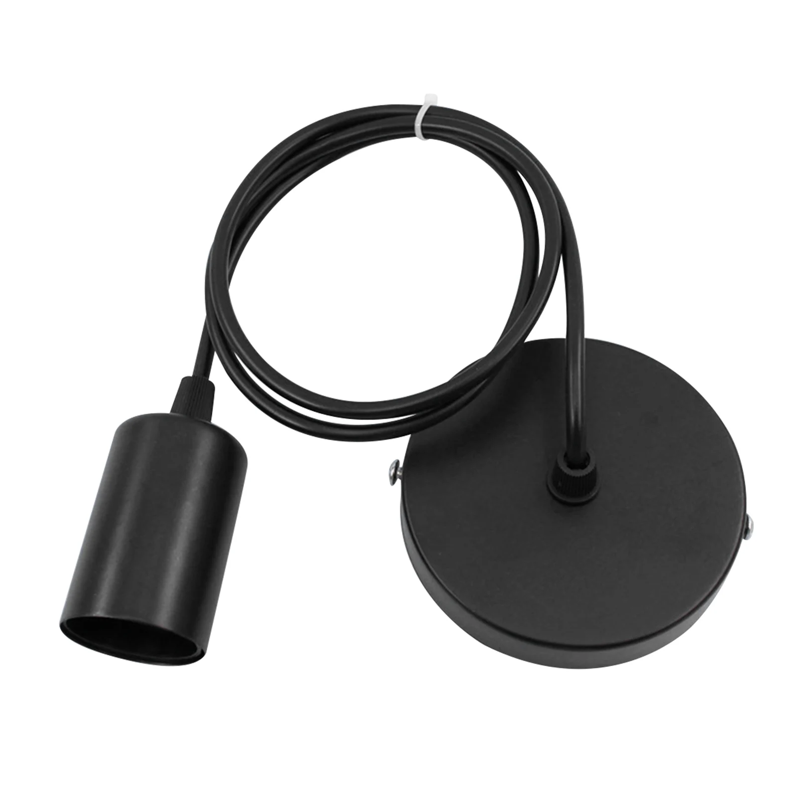 

E27 Pendant Light Fitting Balcony Study With 1M Cable Dining Room Bedroom Adjustable Industrial Style Restaurant Lamp Holder