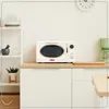 Retro Countertop Microwave Oven ,Large 800-Watt ,12 Pre-Programmed Cooking Settings - Digital Clock,Kitchen Appliances 6