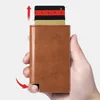Rfid Credit Card Holder Men Wallets Anti Theft Luxury Wallets for men Carbon Fiber Slim Thin Minimalist Wallet Purse Carteras 5