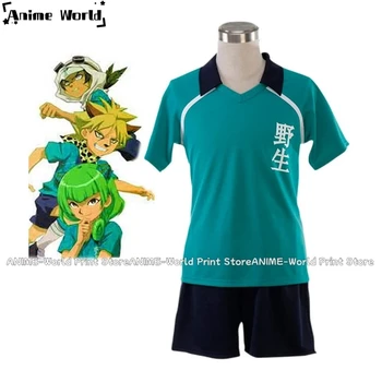 애니메이션 이나즈마 일레븐 노세이 와일드 중학교 축구팀, 여름 유니폼, 코스튬 할로윈 의상, 맞춤형 사이즈