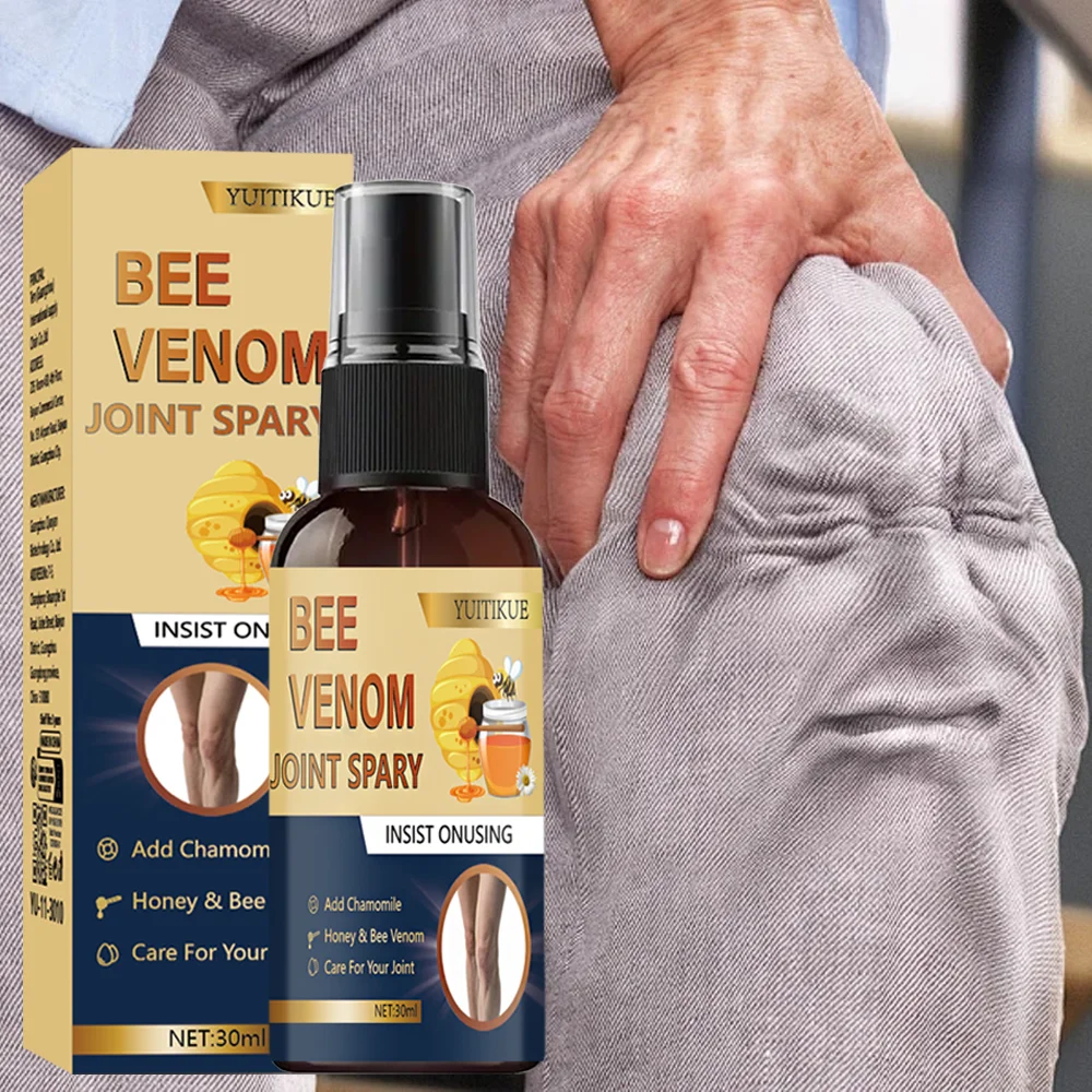 YUITIKUE Bee Venom Joint SprayConsistently use it with added chamomile, honey, and bee venom to care for your joints